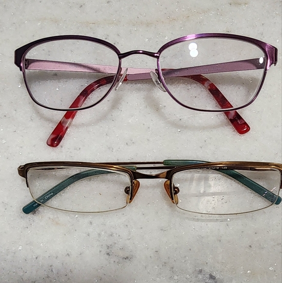 Accessories 2 Pairs Of Prescription Glasses Poshmark